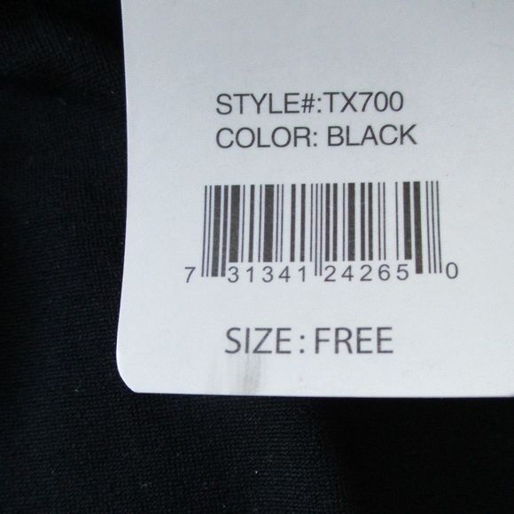 COPY - Sofra Black  Fleece Lined Leggings - Picture 4 of 4